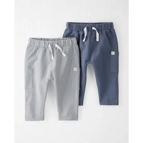 Baby 2-Pack Organic Cotton Pants - Little Planet | Carter's