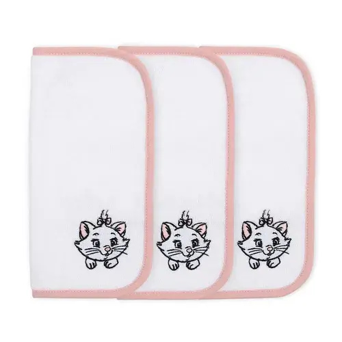 Disney Aristocats Wash Cloths 3 Pack | Baby Bunting AU