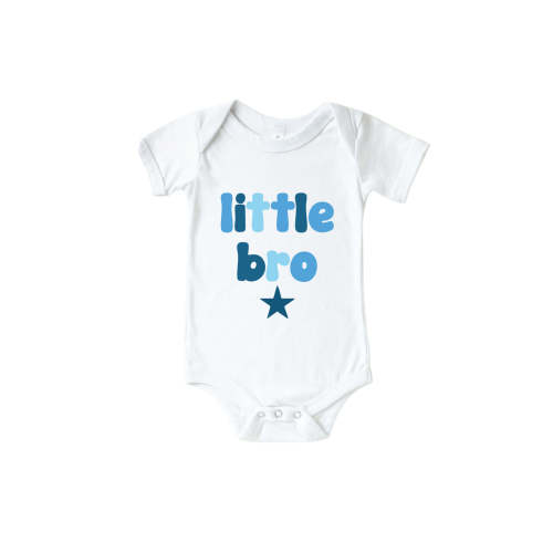 The Littles Graphic Bodysuit | White