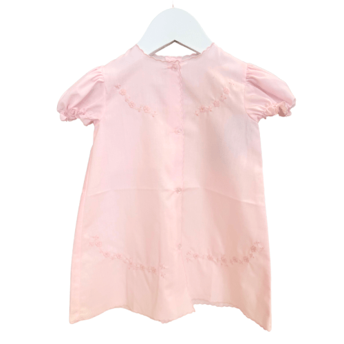 Pink Flowers Day Gown