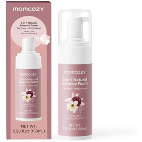Momcozy Postpartum Essentials Witch Hazel & Tea Tree Perineal Healing Foam
