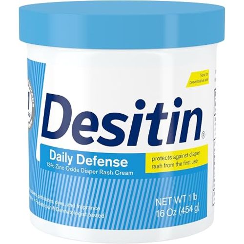 Desitin Daily Defense Diaper Rash Cream, 13% Zinc Oxide, 16 oz