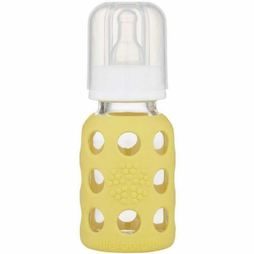 Lifefactory Glass Baby Bottles - Safe & Durable Design