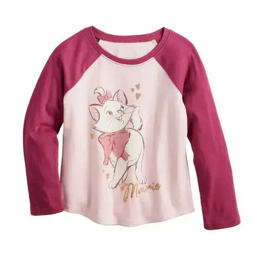 Disney's The Aristocats Marie Baby & Toddler Girl Raglan Tee by Jumping Beans®