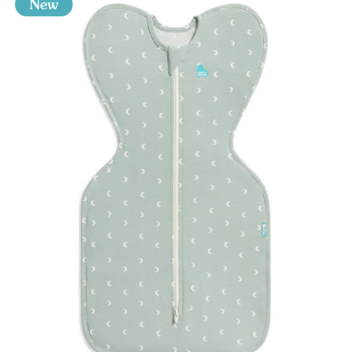 Swaddle Up™ 1.0 TOG Cotton Olive Moon