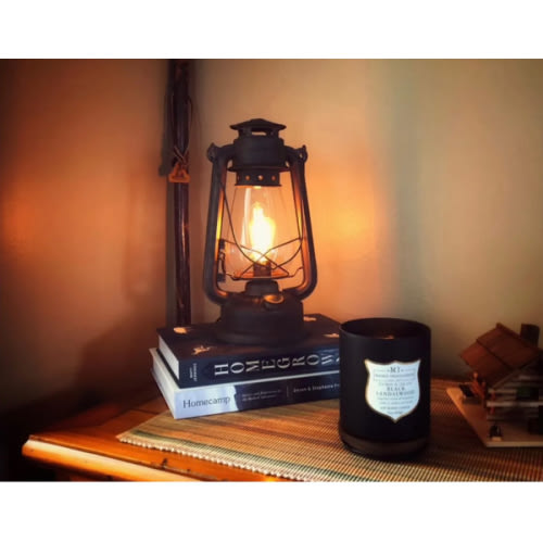 Dimmable Rustic Electric Medium 12" Lantern Lamp Rust Patina Finish, UL Listed - Etsy