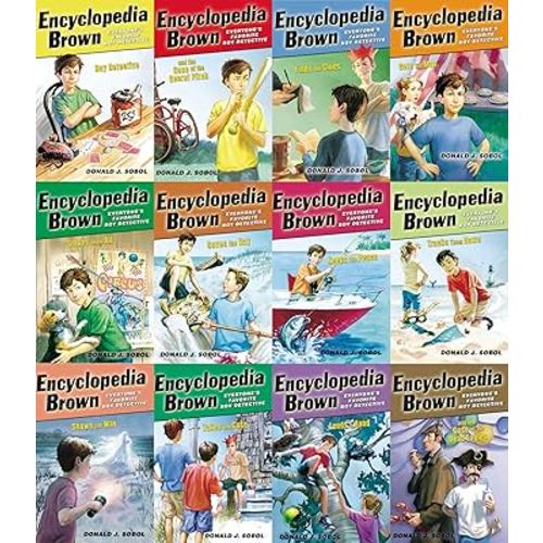 Encyclopedia Brown Series: Volume 1 - 12 (12 Book Set)
