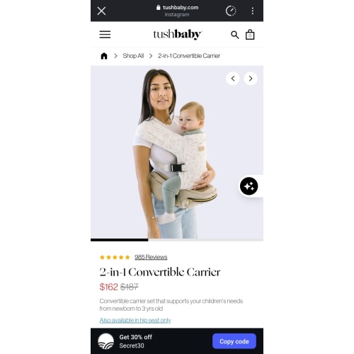 2-in-1 Convertible Carrier