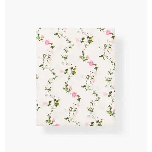 The Crib Sheet - Pink pond floral