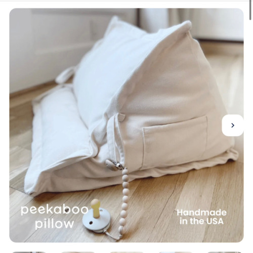Peekaboo Pillow™ Official Site - Organic Infant Lap Pillow