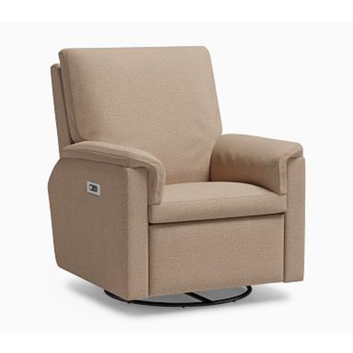 Dream Power Recliner Performance Heathered Basketweave Latte