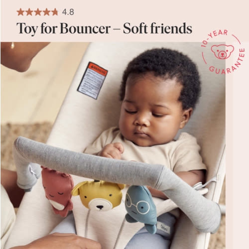 BabyBjörn Toy for Bouncer – Soft friends