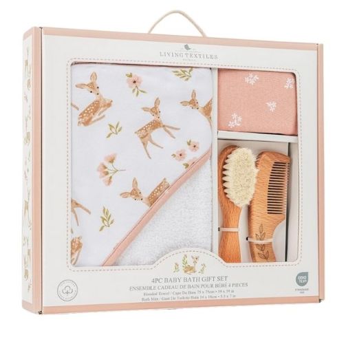 Living Textiles Bath Gift Set Sophia's Garden – Baby Kingdom