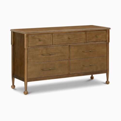 Alouette 7-Drawer Assembled Dresser - Natural Walnut