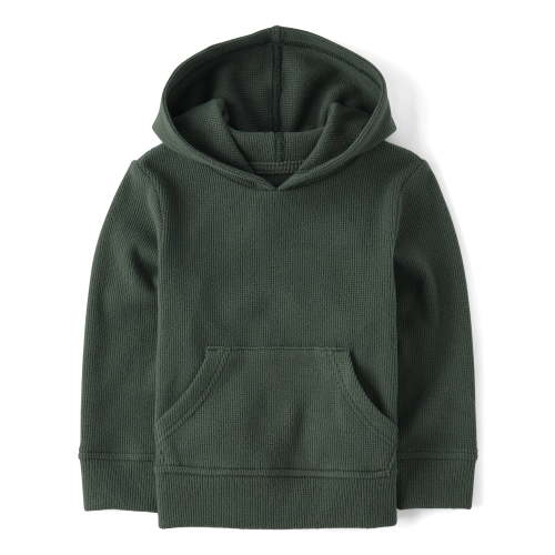 The Children's Place Baby & Toddler Boys Long Sleeve Thermal Hoodie, Sizes 6M-5T