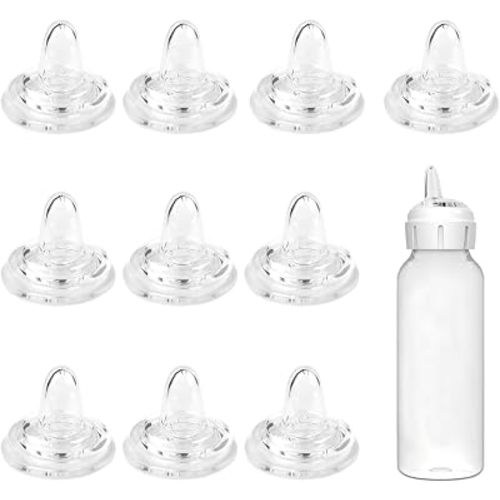 Spout Nipples Compatible with Dr. Brown's Narrow Bottles (10 Pack)