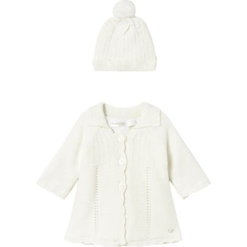 Knit Coat with Hood, 9M