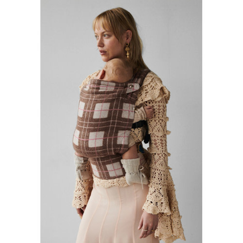 Artipoppe Zeitgeist Tartan Melrose in organic cashmere and silk