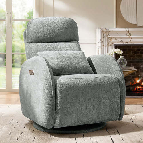 Cuddle Auto Rock Nursery Swivel Chair - HULALA HOME