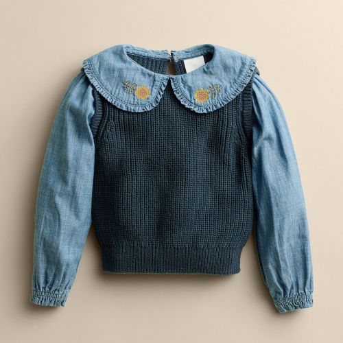 Baby & Toddler Girl Little Co. by Lauren Conrad Sweater Vest Blouse