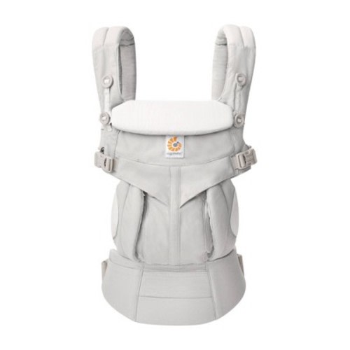 Ergobaby Omni Classic All Carry Positions Baby Carrier for Newborn to Toddler - Pearl Gray: Cotton, 7-45 lbs Capacity