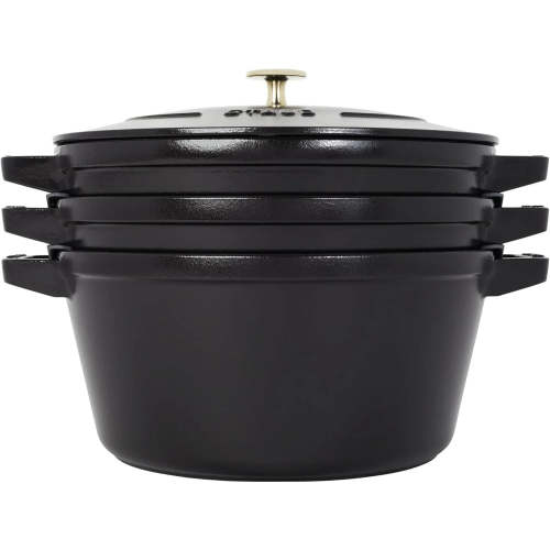 STAUB Stackable 4 Piece Set - Black