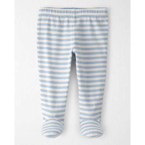 Baby Organic Cotton Footed Pants in Stripes - Little Planet | Carter's