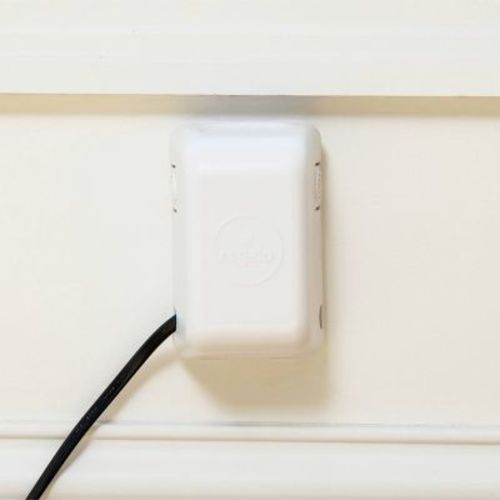 Regalo Home Safety White Outlet Cover Box Child Safety Includes Cover for Outlet or Light Switch - White