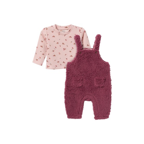 Microplush Overall & Shirt Set