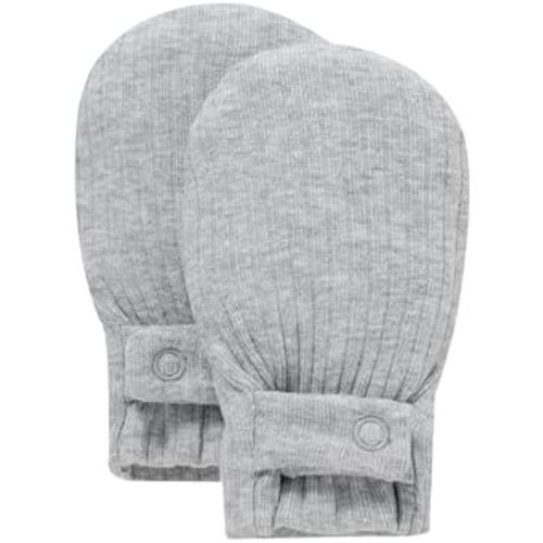 Baby Newborn No Scratch Mittens Stay On Cotton Gloves 0-12 Months