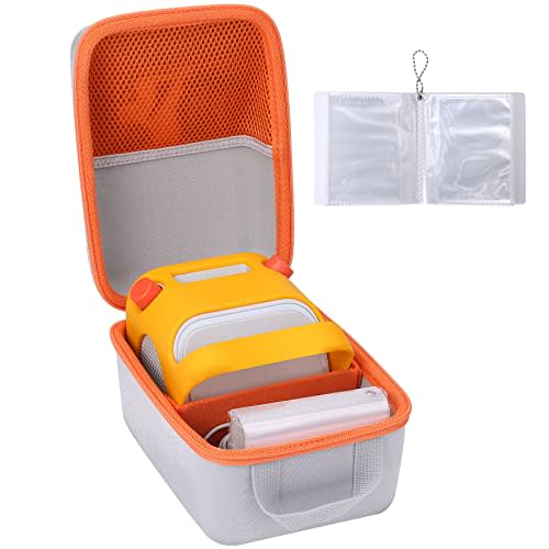 Aenllosi Hard Carrying Case Compatible with Yoto Player 2nd/3rd Generation,for Kids Audiobook Player Children’s Story Player Audio Player,Holder for Yoto Music Card,Hold up to 36 Yoto Stories