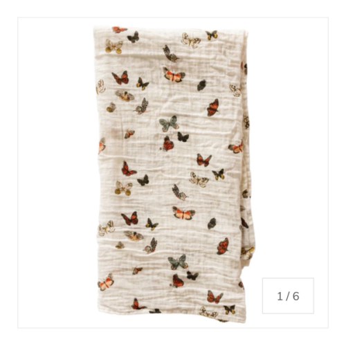 Butterfly Migration Swaddle – Clementine Kids
