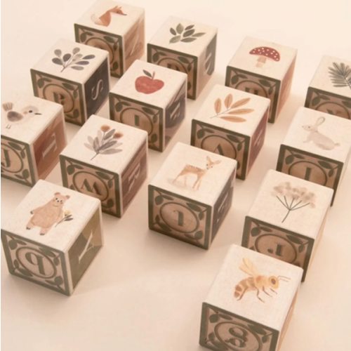 Watercolor ABC Blocks