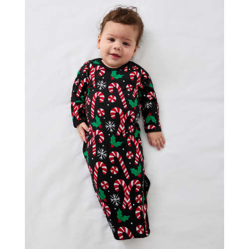 Merry Mints Infant Gown | Little Sleepies