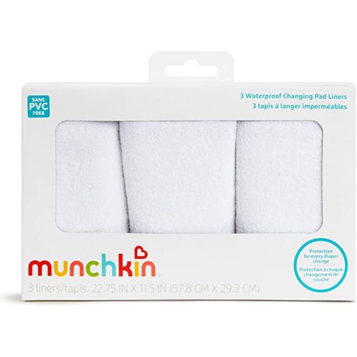 Munchkin® Waterproof Changing Pad Liners, 3 Count, (Pack of 1)