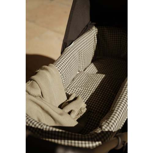 Vestidura Cochecito Vichy Militar + Gasa Cruda Reversible – ELEVENMIA