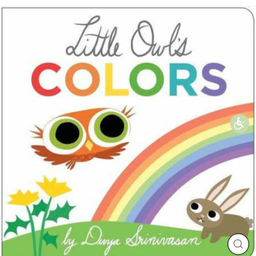 Little Owl's Colors Board Book – The Natural Baby Company