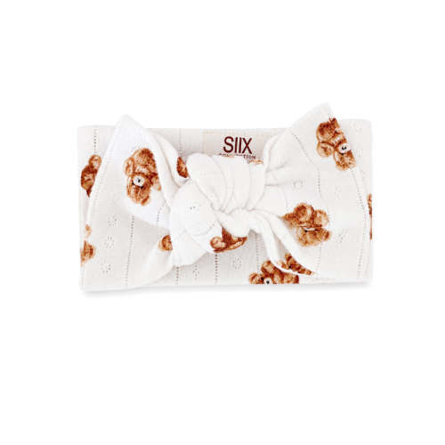 Teddy Bear | Organic Cotton Pointelle Baby Clothes Hair Bow – SpearmintLOVE