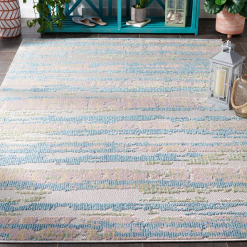 Cabana Performance Striped Rug | Wayfair