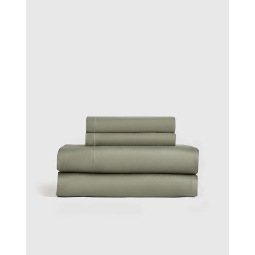 Cooling Organic Bamboo Sheet Set in Ivory