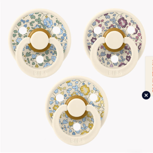 BIBS x LIBERTY Try-It Pacifier Collection | 3 Pack Eloise – Bibsworld store US