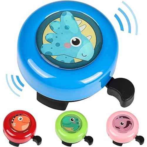 VICTGOAL Bike Bell for Kids with Loud Clear Sound, Bicycle Bell Scooter Bike Horn Ringtone Alert Cute Cycling for Toddler Children Boys Girls