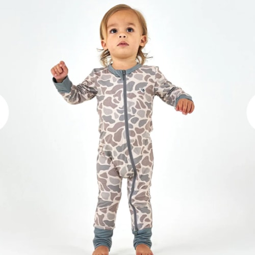 Baby Zip Up - Classic Deer Camo – BURLEBO