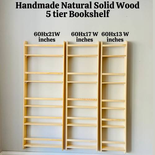 Montessori Bookshelf, (24 inch, Natural)