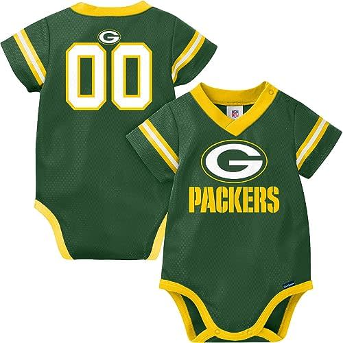 Gerber Unisex Baby NFL Team Jersey Onesie Bodysuit