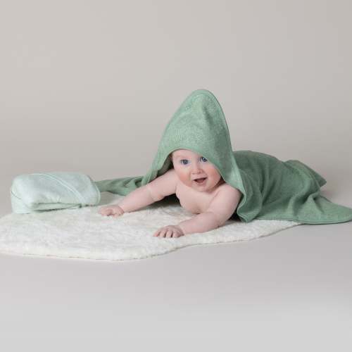 Bubba Sundae 2pk Hooded Towels - Greentea