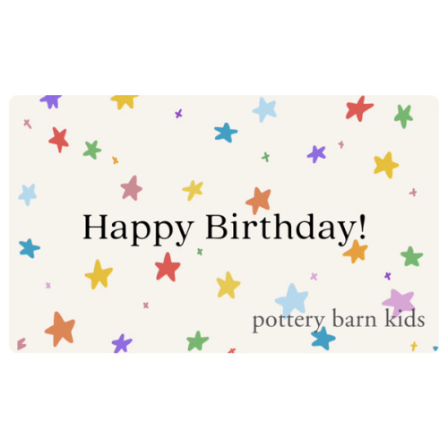 E Gift Card –Pottery Barn Kids
