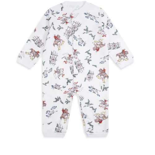 Cowboy Sleepsuit in Cream | Over The Moon