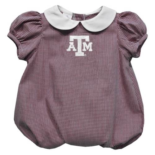 Girls Infant Vive La Fete  Maroon Texas A&M Aggies Puffy Bubble Dress