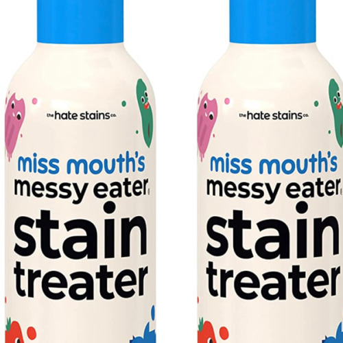 Amazon.com: Miss Mouth's HATE STAINS CO Stain Remover for Clothes - 4oz 2 Pack of Newborn & Baby Essentials Messy Eater Stain Treater Spray - No Dry Cleaning Food, Grease, Coffee Off Laundry, Underwear, Fabric : Health & Household